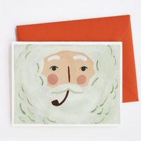 Santa Card Card / Quill & Fox